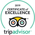 Tripadvisor - Certificate of Excellence 2019